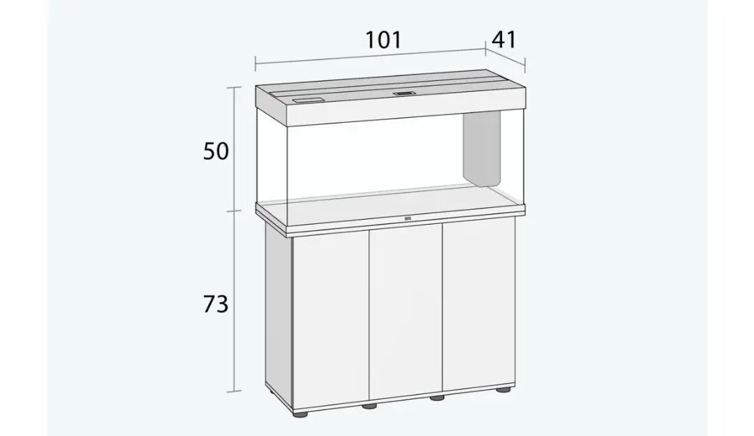 Juwel Rio 180 LED Aquarium Komplettset – Der Bestseller mit 180 Litern 🌟- AS+ AquaTimo