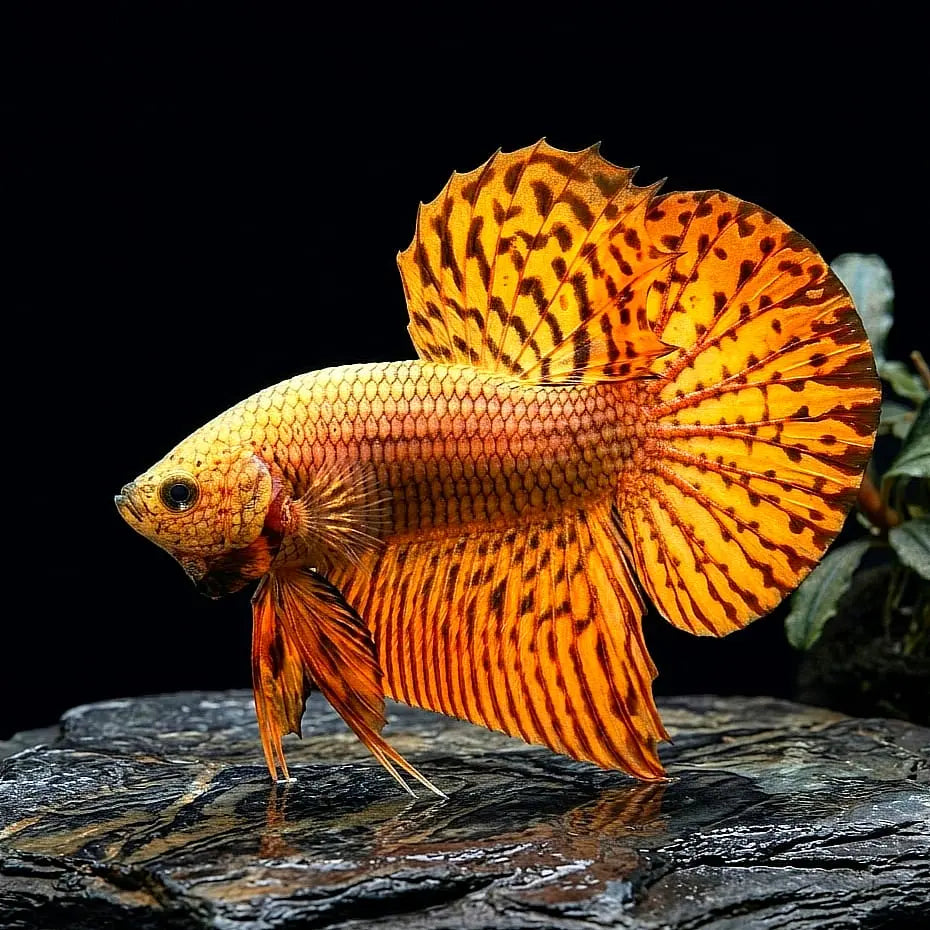 Betta splendens Kampffisch "Alien Red" AquaTimo