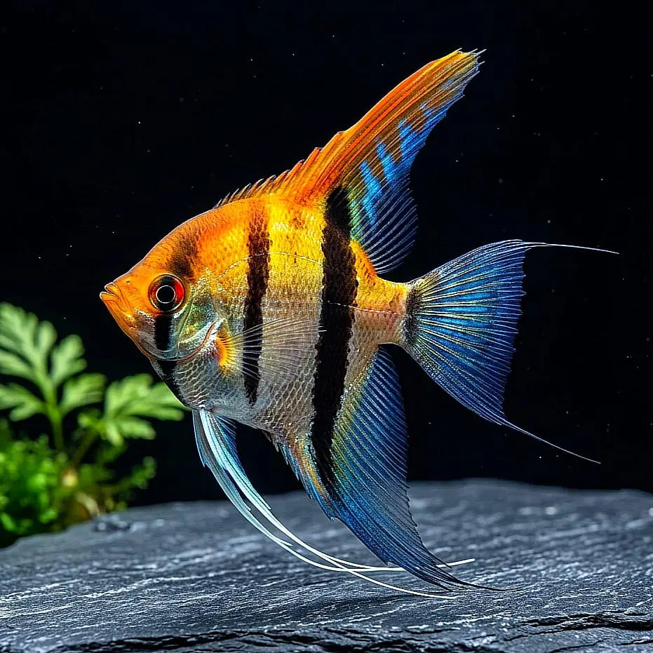 Rotrücken-Skalar „Manacapuru“
Pterophyllum scalare „Manacapuru Red Back“ 🔴🐠 AquaTimo