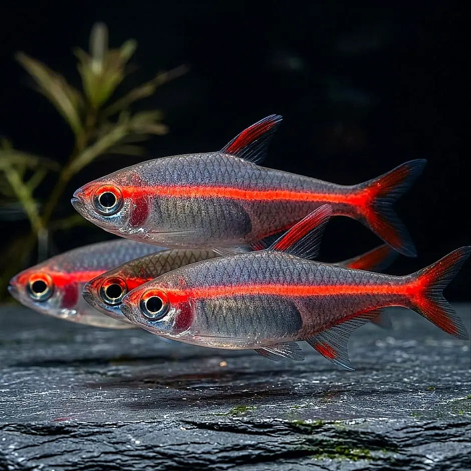 Hemigrammus erythrozonus - Glühlichtsalmler AquaTimo