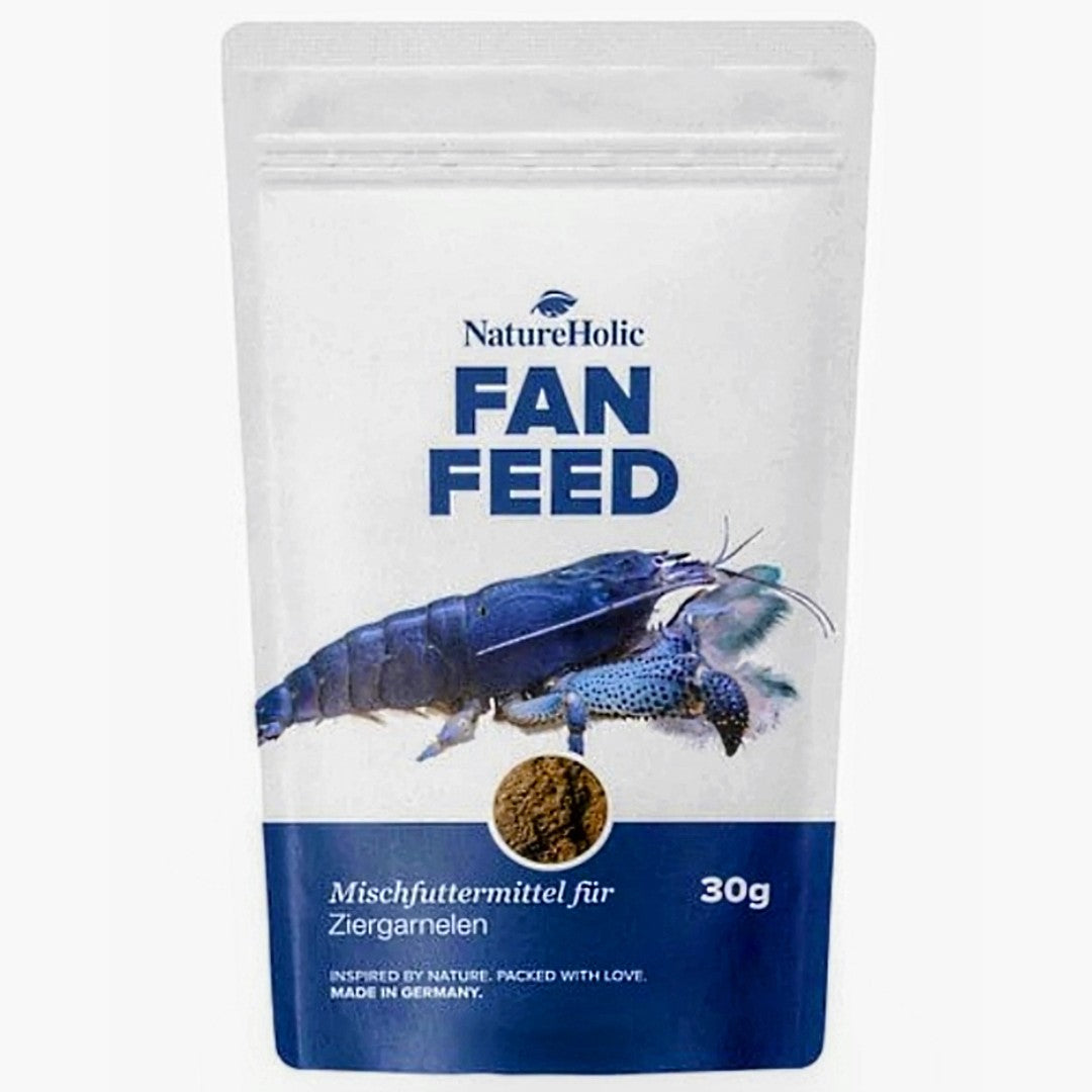 NatureHolic Fanfeed: Das protein- und energiereiche Alleinfutter für deine Fächergarnelen (Fan Shrimp)! 🌊🍤