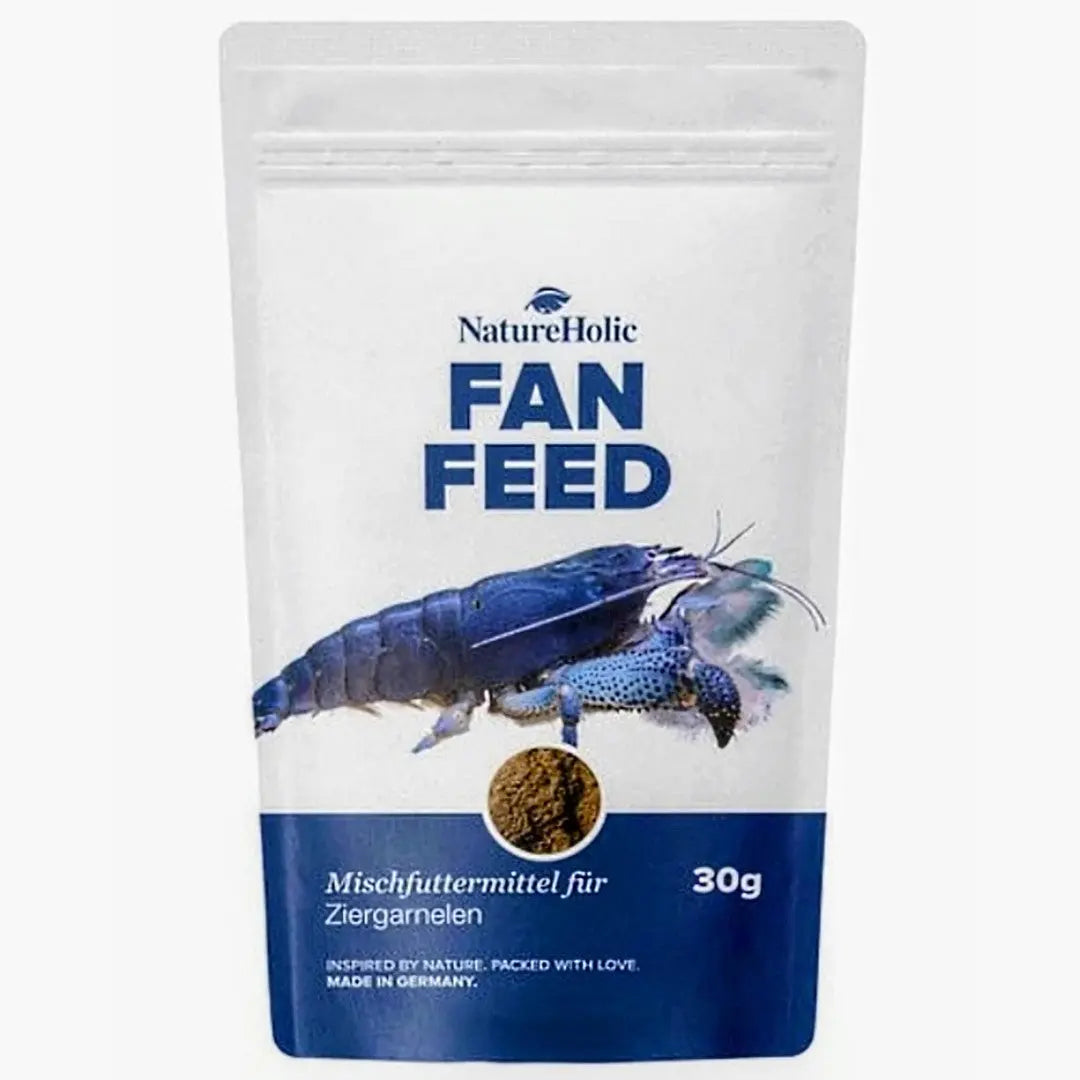 NatureHolic Fanfeed: Das protein- und energiereiche Alleinfutter für deine Fächergarnelen (Fan Shrimp)! 🌊🍤 AquaTimo