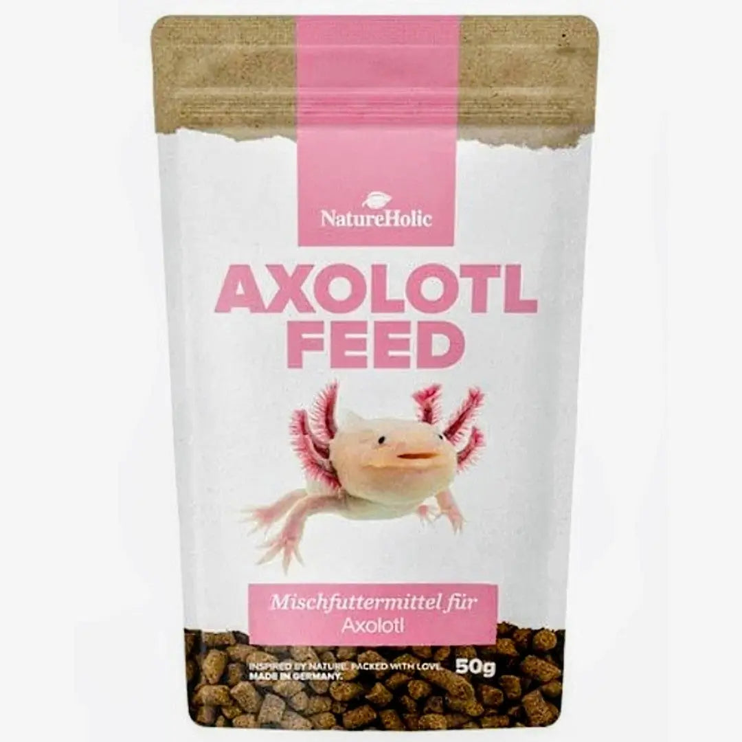 NatureHolic AxolotlFeed: Das Softfutter mit LT71 Power für dein Axolotl Aquarium! AquaTimo