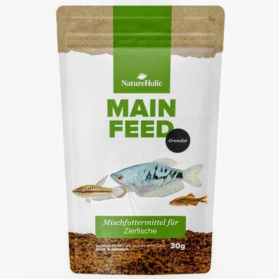 NatureHolic Hauptfeed: Dein Schlüssel zu vitalen Fischen & klarem Wasser AquaTimo