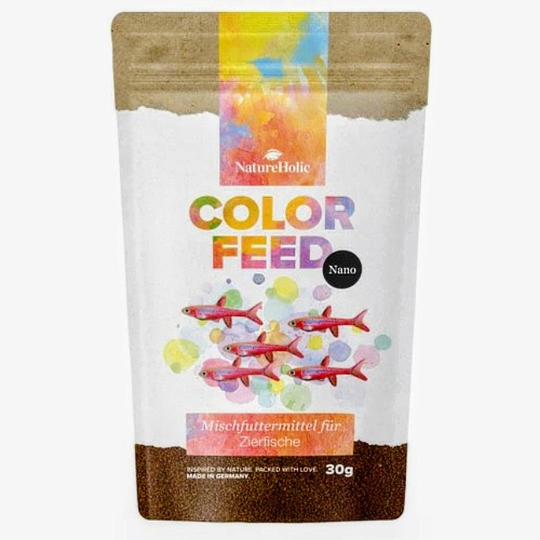 NatureHolic Nano Color Feed: Farbenpracht und Vitalität für Nano Fische