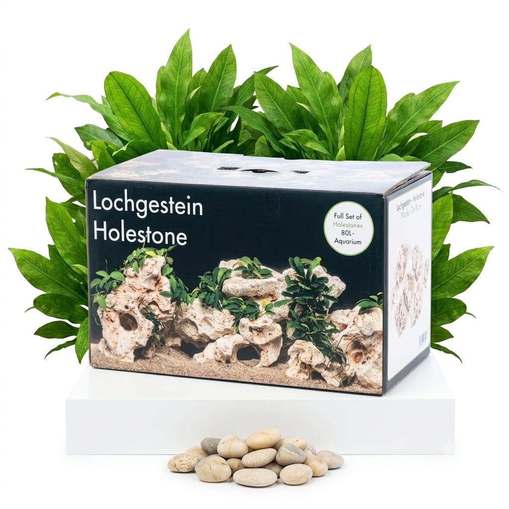 Deko-Set Multi-Lochgestein (für 60 & 80 L Aquarium) - AS+ AquaTimo