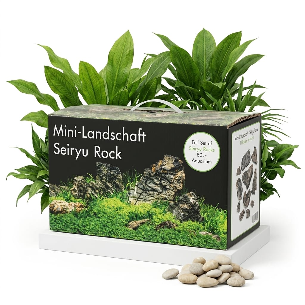 Deko-Set Mini-Landschaft (für 60 & 80 L Aquarium) - AS+ AquaTimo