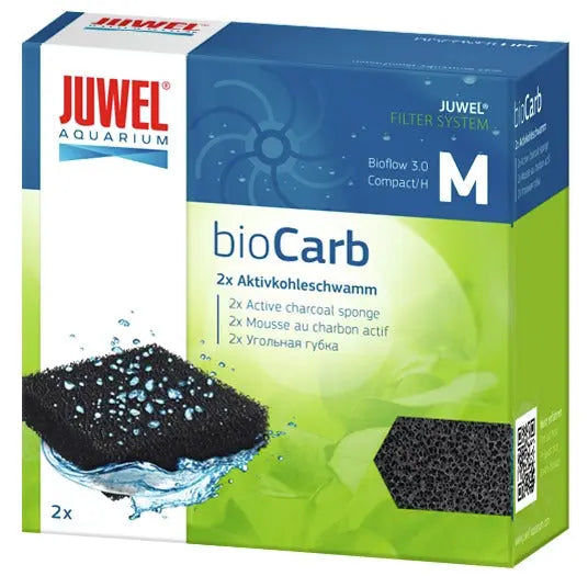 JUWEL bioCarb Filtermedium - Aktivkohleschwamm - AS+ AquaTimo