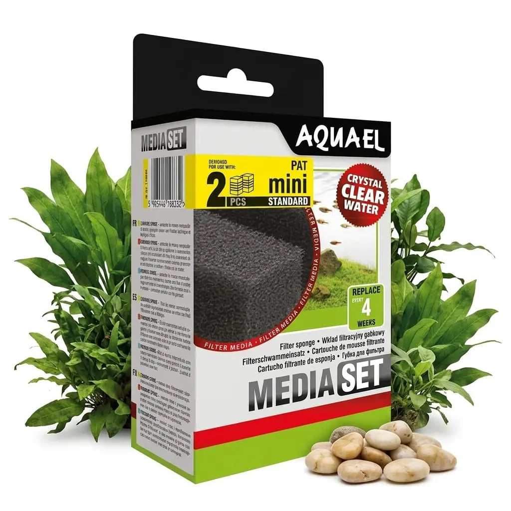 AquaEl PAT Mini Schwamm Standard (2 Stück) - AS+ AquaTimo