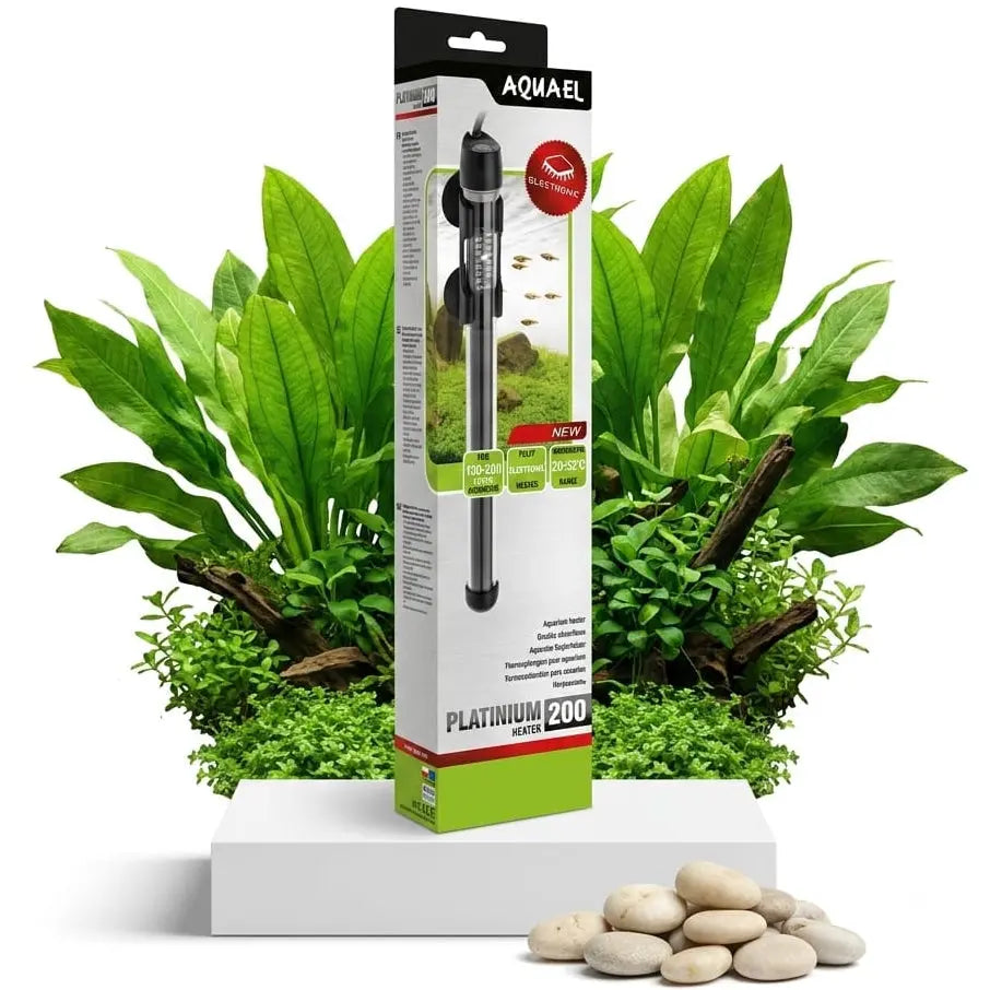 AquaEl Aquarium Glasheizer PLATINIUM HEIZER Watt 25, 50, 75, 100, 150, 200, 250, 300 und 500 Watt - AS+ AquaTimo