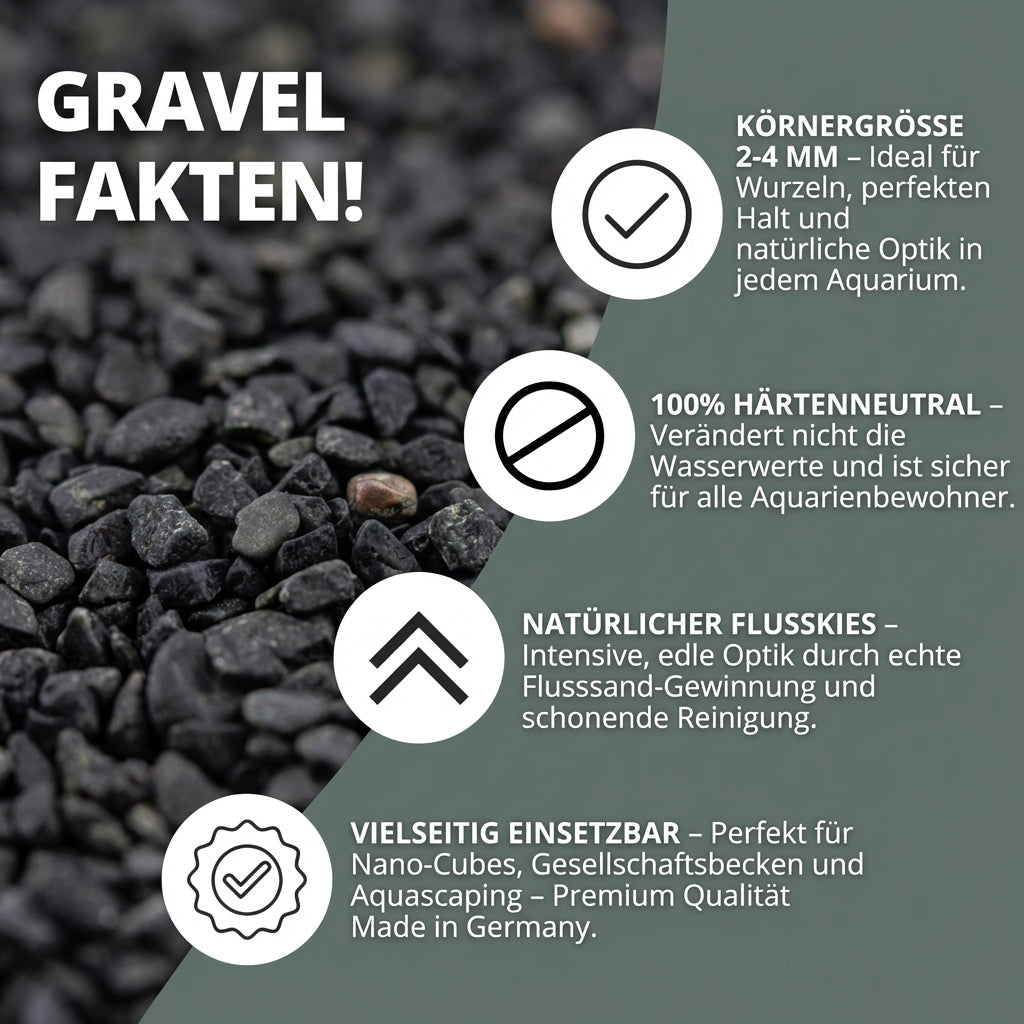 NatureHolic Naturkies Dark River – Dein Geheimnis für kontrastreiche Aquascapes AquaTimo