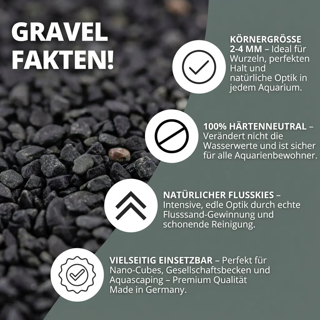 NatureHolic Naturkies Dark River – Dein Geheimnis für kontrastreiche Aquascapes AquaTimo