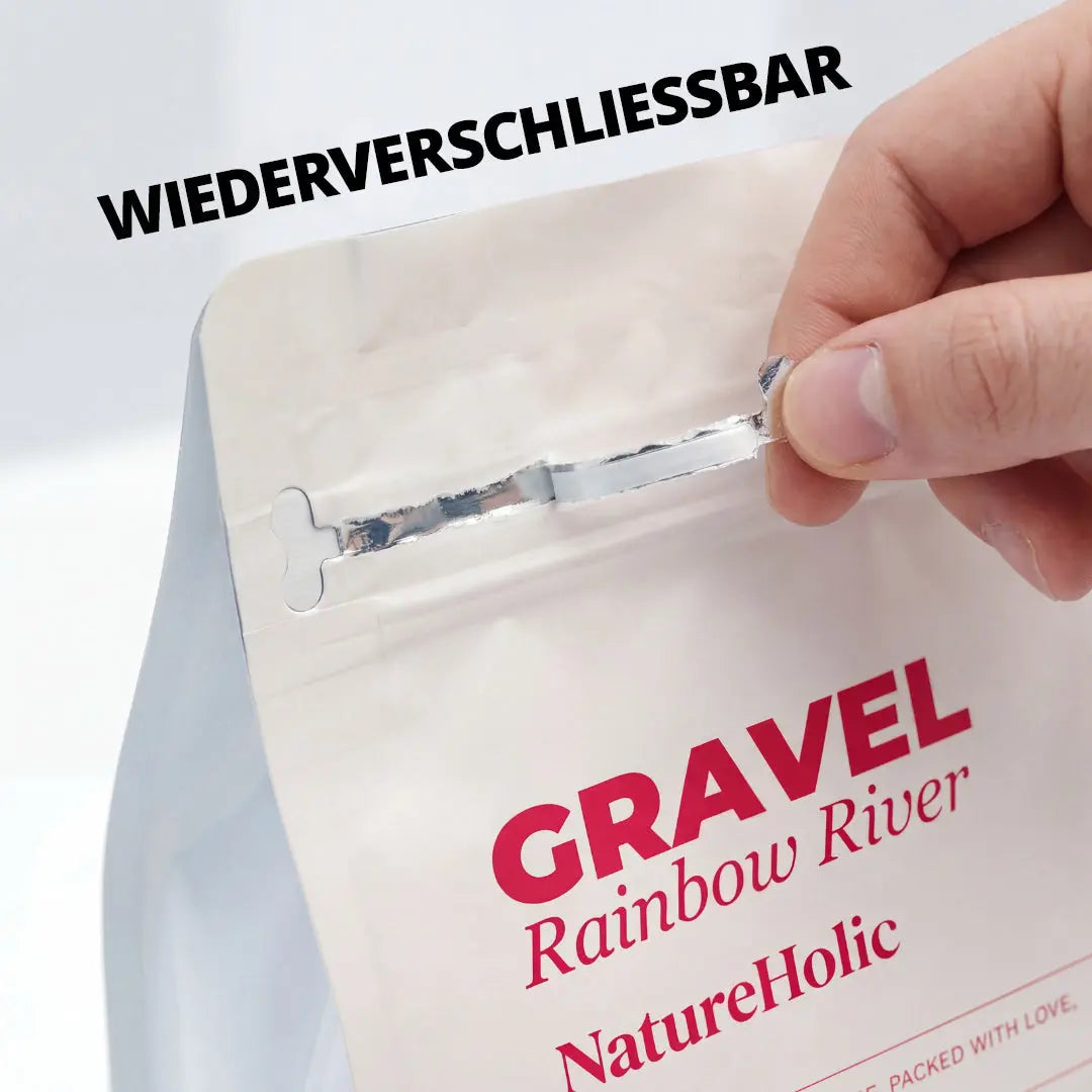 NatureHolic Naturkies Rainbow River – Ein Farbrausch für dein Aquarium AquaTimo