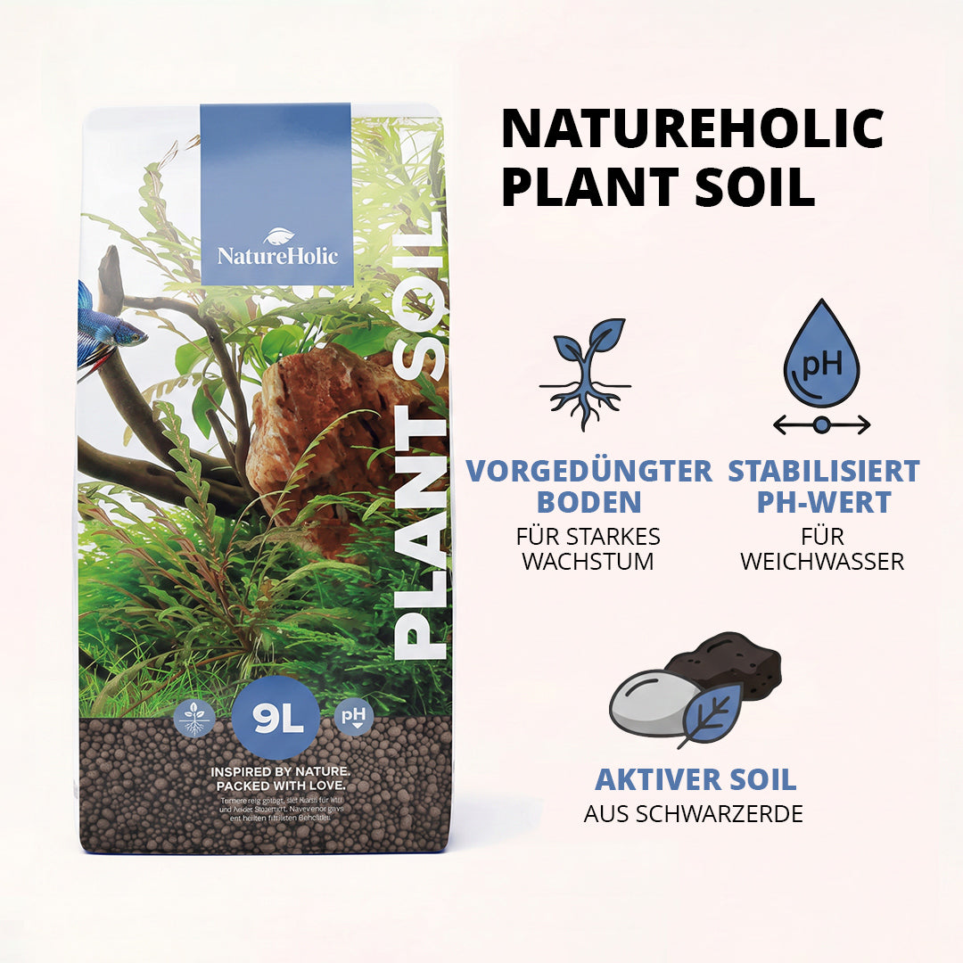 NatureHolic Plant Soil – Das Fundament für dein Dschungel-Aquarium AquaTimo