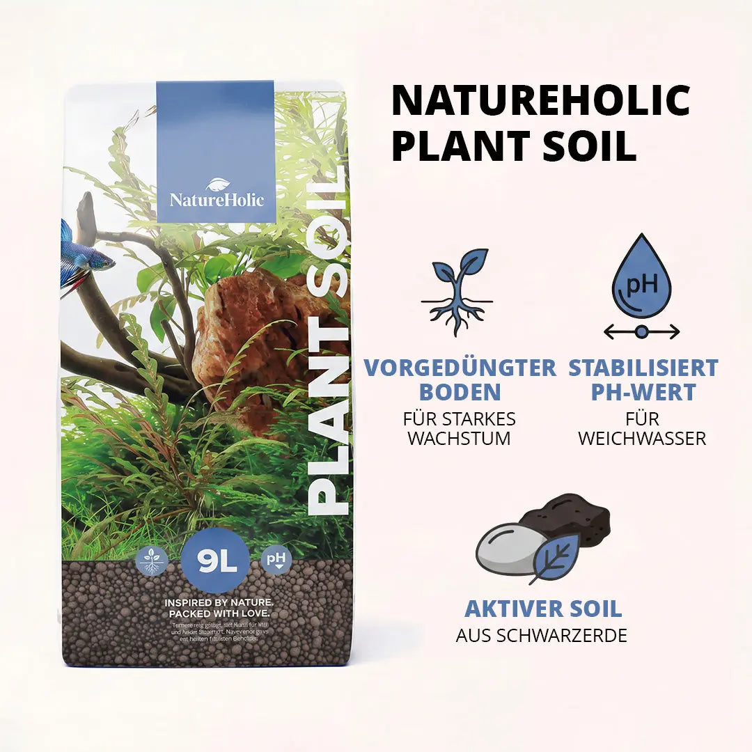 NatureHolic Plant Soil – Das Fundament für dein Dschungel-Aquarium AquaTimo