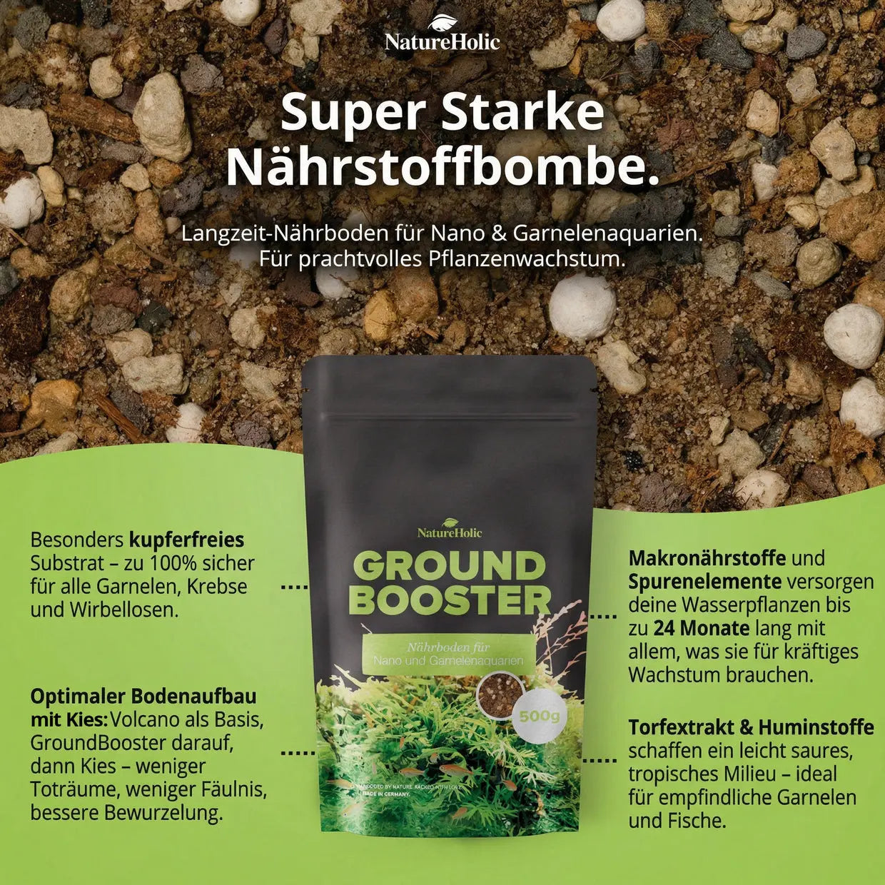 NatureHolic Plant Soil – Das Fundament für dein Dschungel-Aquarium (Kopie) AquaTimo