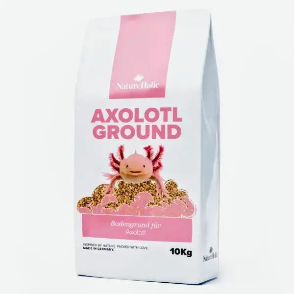 NatureHolic Axolotl Ground: Dein abgerundeter Naturkies für ein sicheres und sauberes Axolotl Aquarium! 💚 AquaTimo