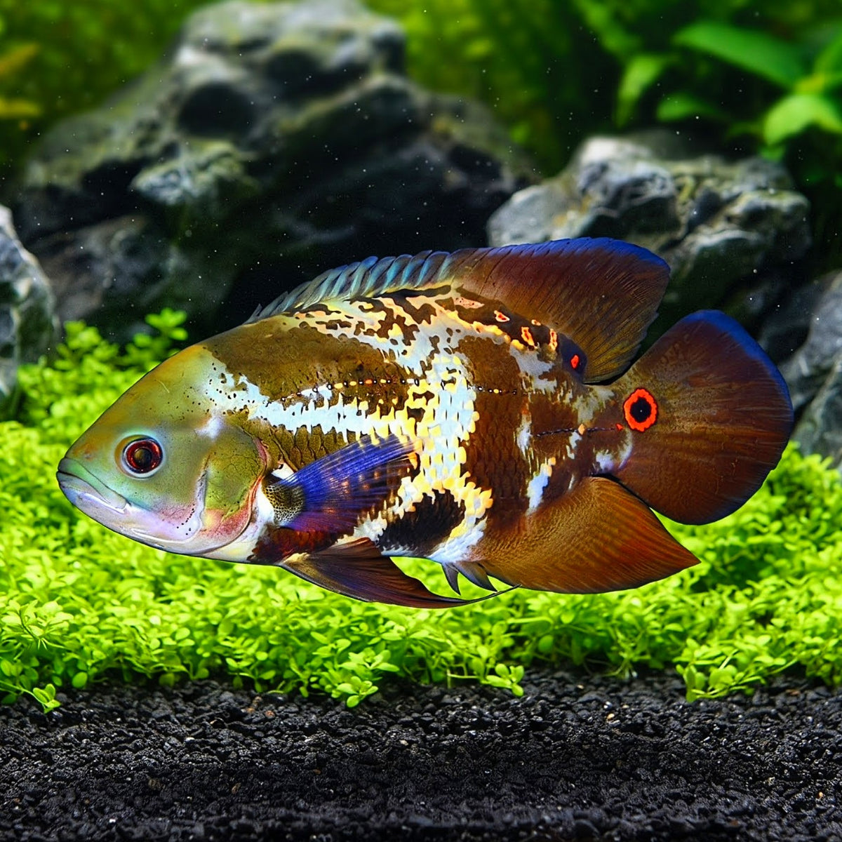 Kolumbianischen Oscar (Astronotus mikoljii)