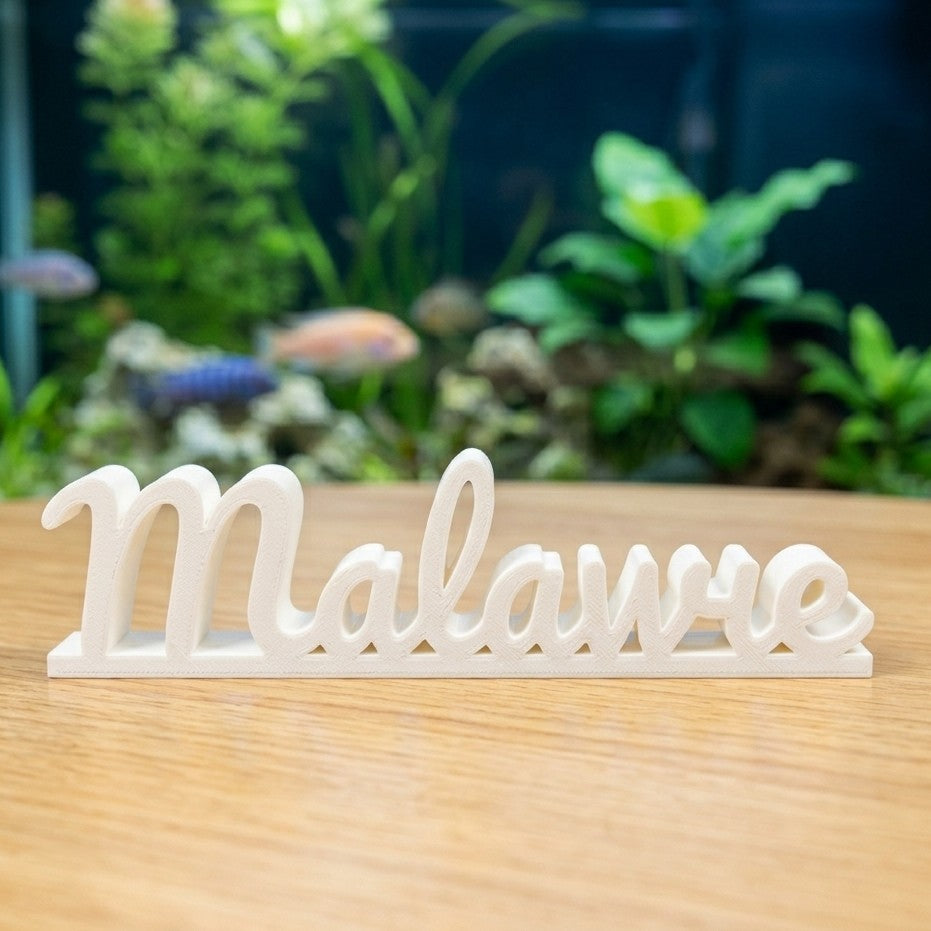 Exklusiver Malawie Dekoschriftzug - DS+