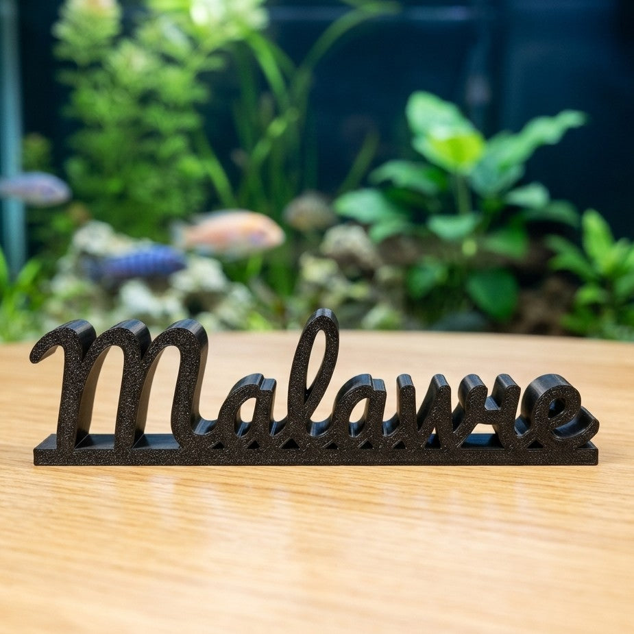 Exklusiver Malawie Dekoschriftzug - DS+