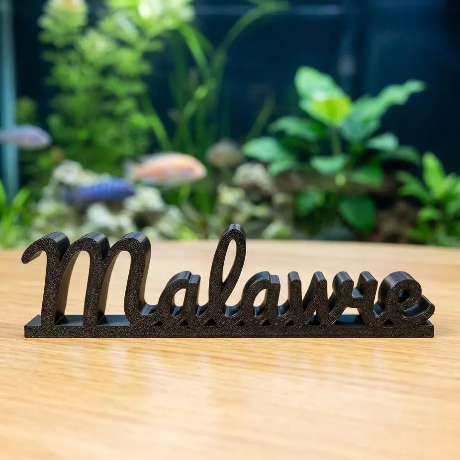 Exklusiver Malawie Dekoschriftzug - DS+ AquaTimo