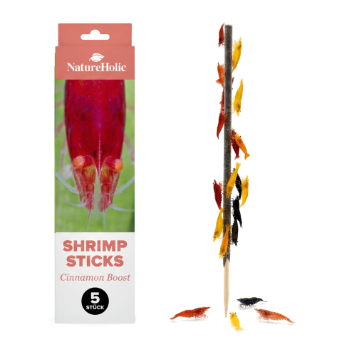 NatureHolic Shrimp Stick „Cinnamon Boost“: Der unwiderstehliche Zimt-Lolly für deine Garnelen! 🎄🍤