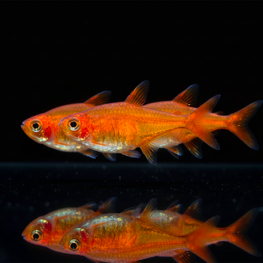 Hyphessobrycon amandae - Funkensalmler