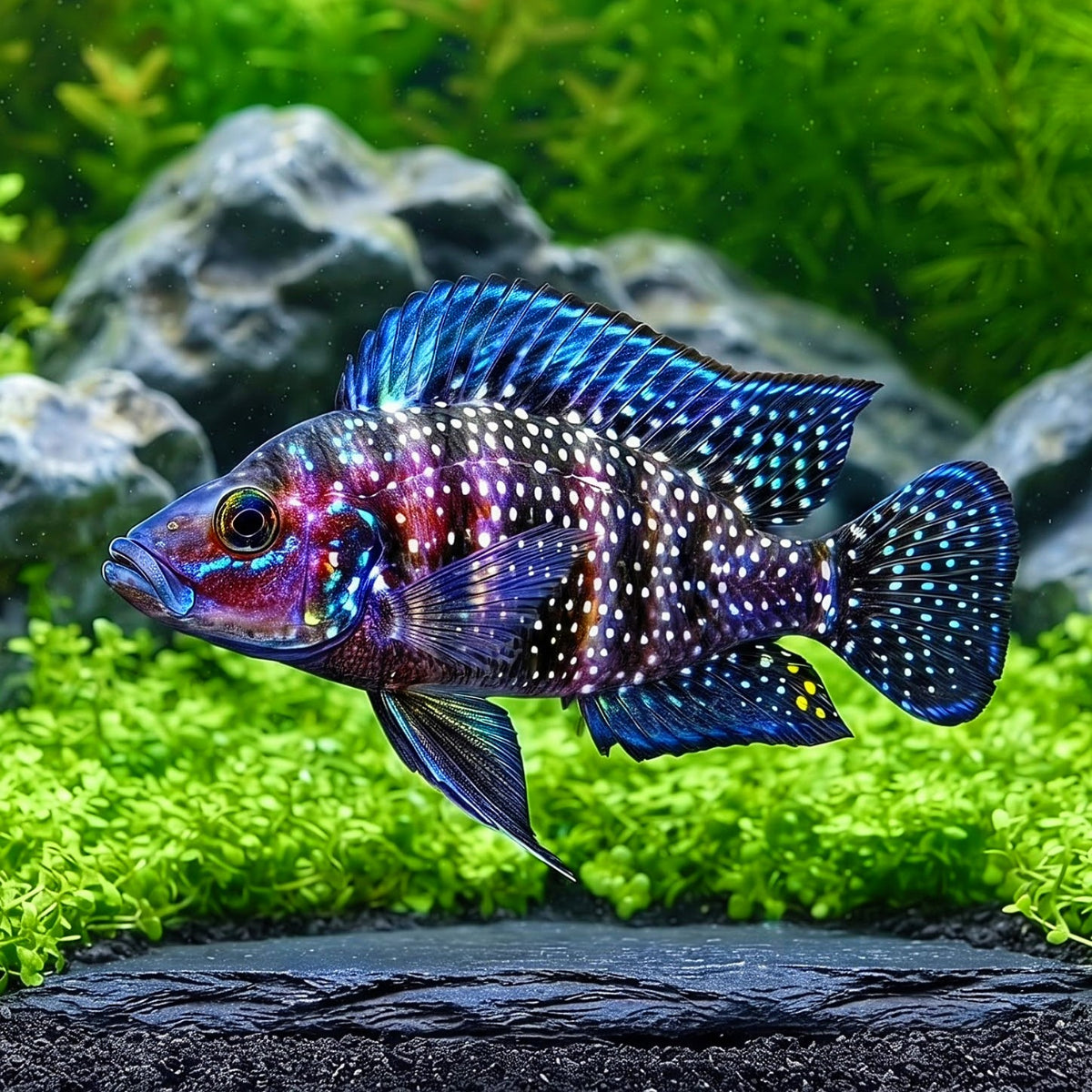 Altolamprologus calvus "Black" – Der geheimnisvolle Jäger aus dem Tanganjikasee