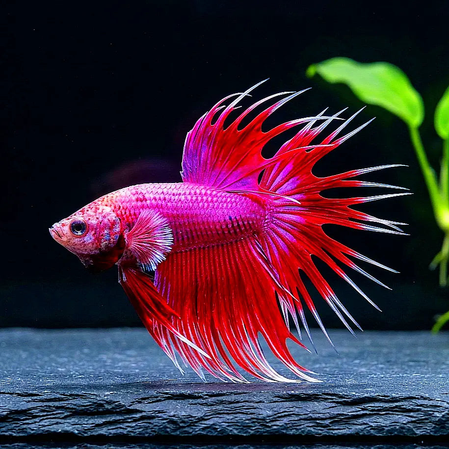 Kampffisch Betta splendens – Cowntail Purple AquaTimo