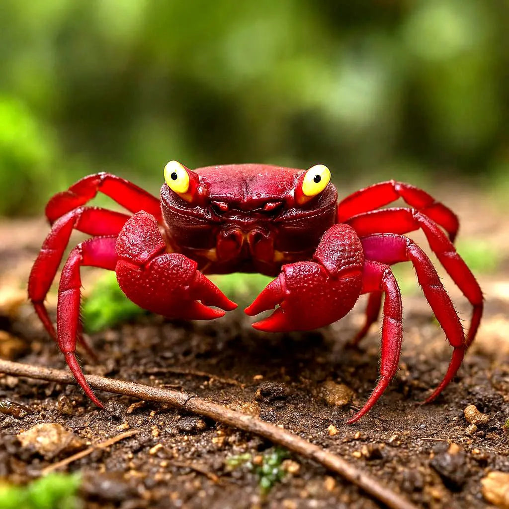 Vampirkrabbe „Darkred Yellow Eye“ AquaTimo