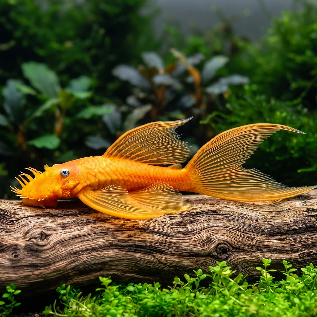 L144 Longfin Schneewittchen - 💛Antennenwels Ancistrus sp.
