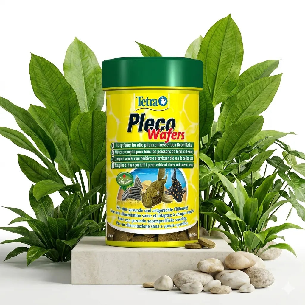 Tetra Pleco Veggie Wafers – Die perfekte Pflanzenpower für deine Saugwelse! - AS+ AquaTimo