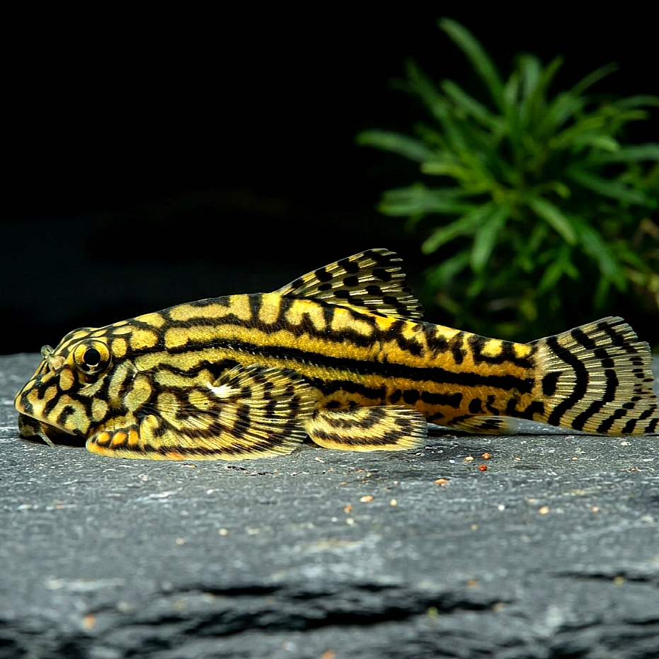 Prachtflossensauger – Sewellia lineolata 🐟🌿 - Flossensauger