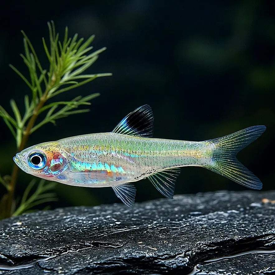 Kleiner Leuchtaugenbärbling – Rasbora dorsiocellata (Brevibora dorsiocellata) AquaTimo