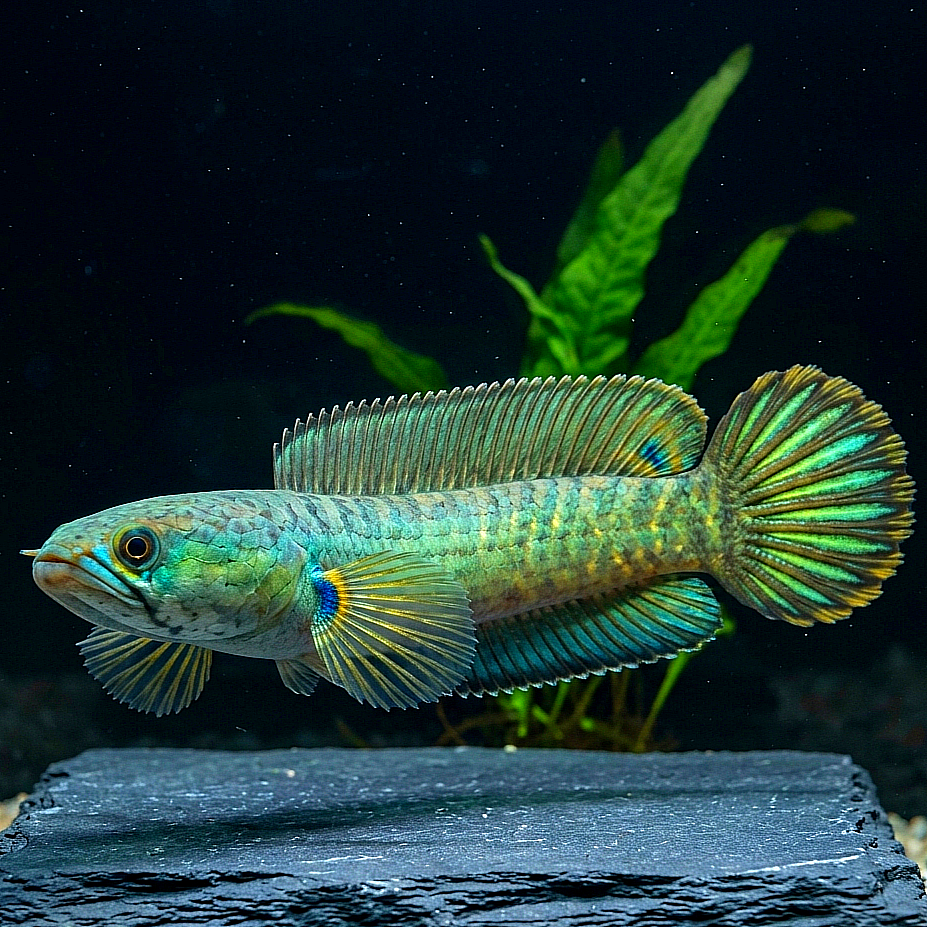 Channa gachua “Blue Bengal” – Zwergschlangenkopffisch aus Thailand