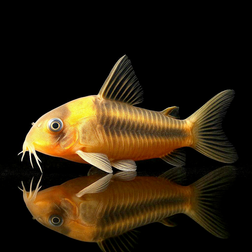 Rostpanzerwels – Osteogaster (Corydoras) rabauti 🐟🧡