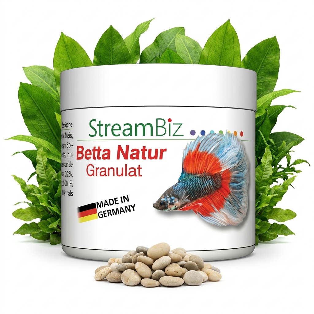 StreamBiz Betta Natur Granulat 🐟🌿 - AS+