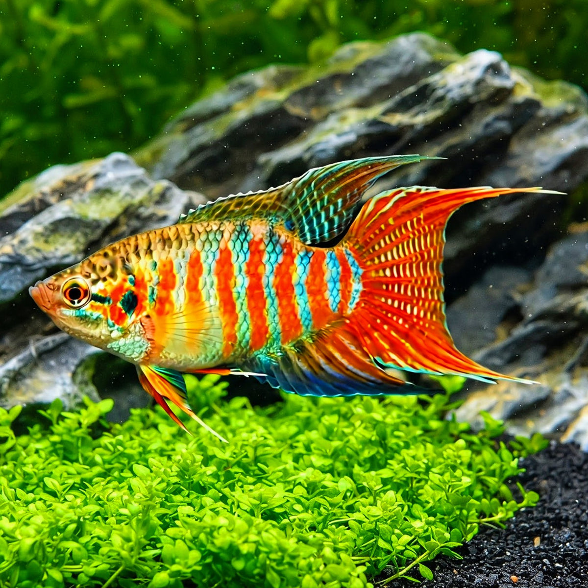 Macropodus opercularis (Paradiesfisch) Gurami