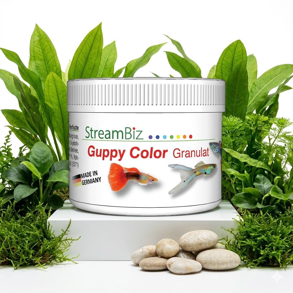 StreamBiz Guppy Granulat Color 🐠🌈 - AS+
