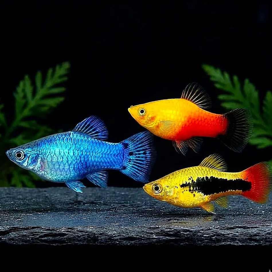 Platy - 💙❤️🧡💛 Wundertüte MIX AquaTimo