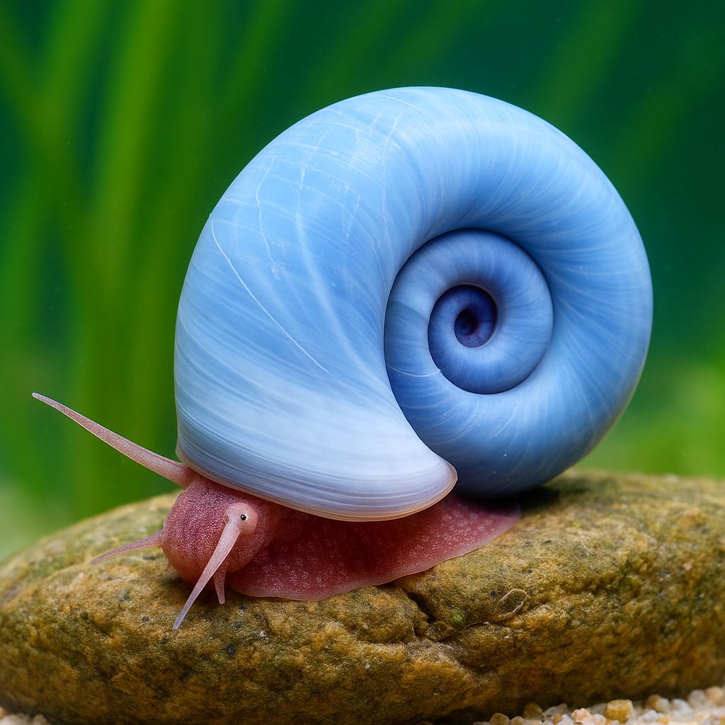 Posthorn Schnecke "Blau"   - PHS