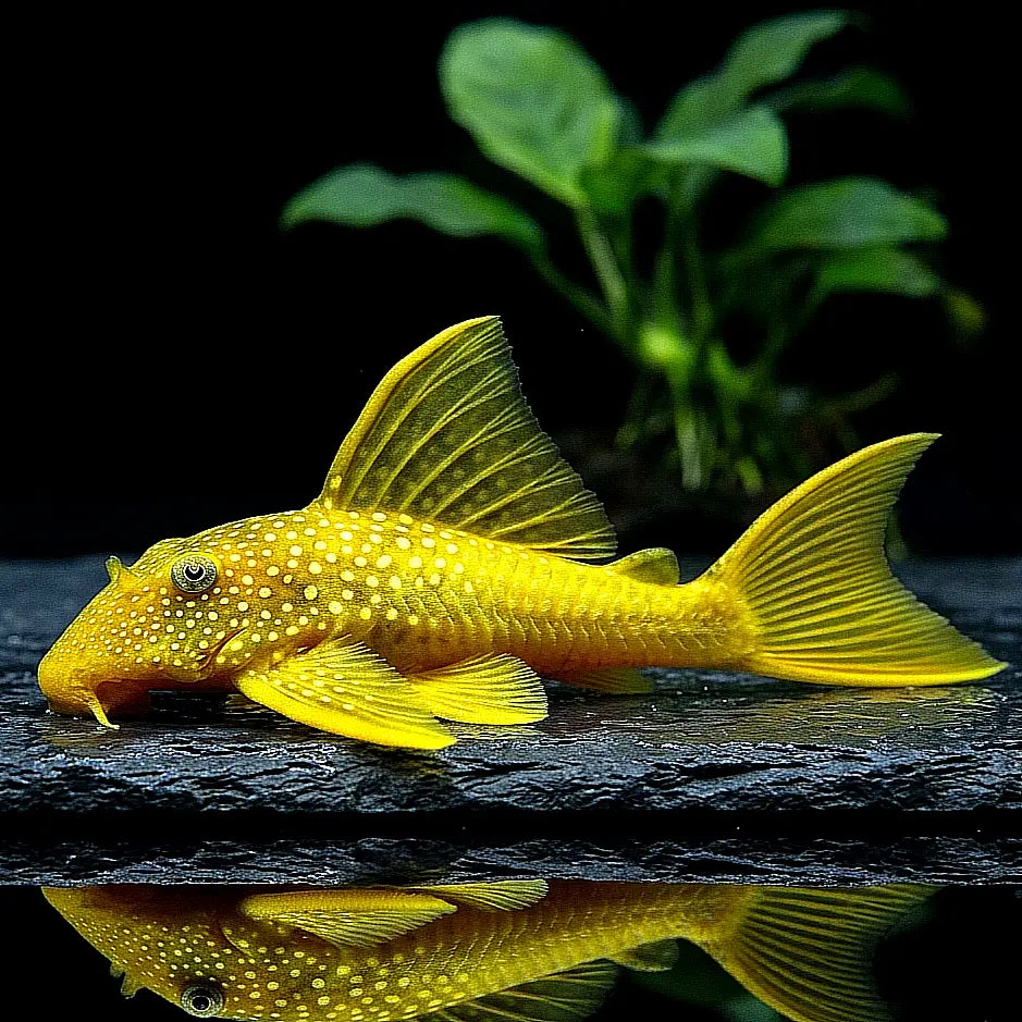 L200a Gelber Phantomwels High fin Baryancistrus demantoides ca 8-10 cm AquaTimo