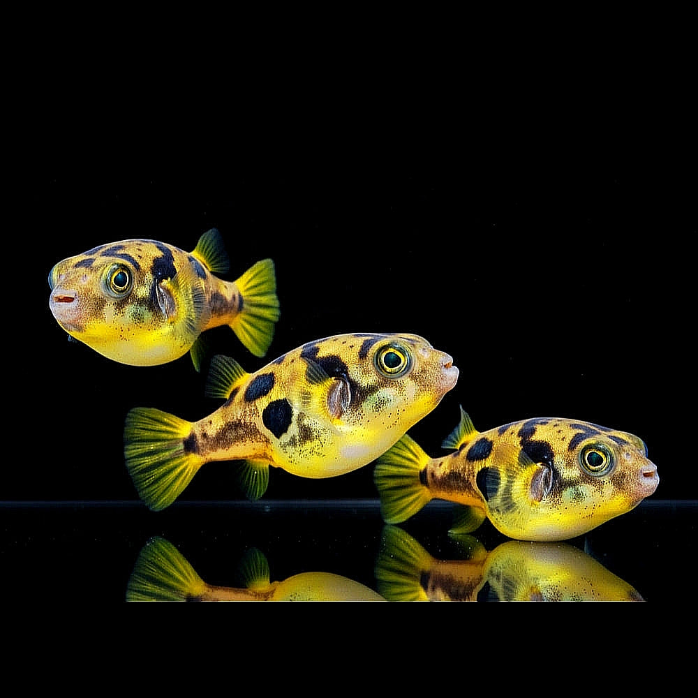 Erbsen-Kugelfisch – Carinotetraodon travancoricus