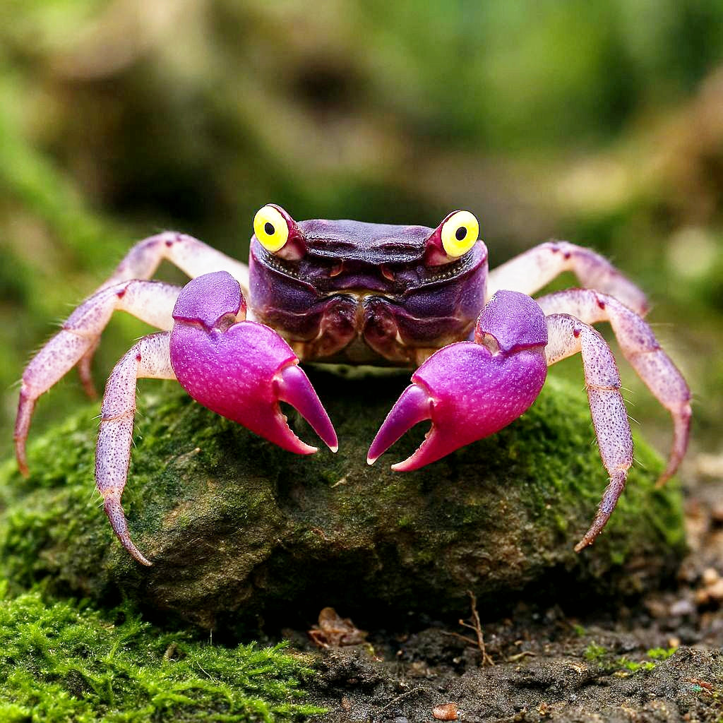 Vampirkrabbe „Purple Haze“