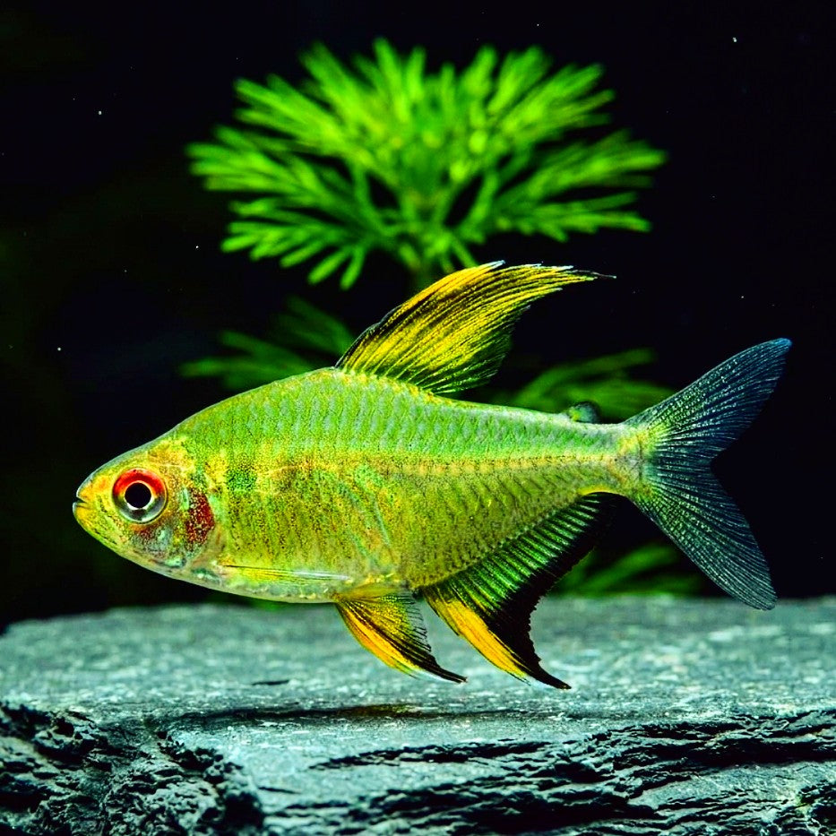 Zitronensalmler – 💛Hyphessobrycon pulchripinnis 🍋✨