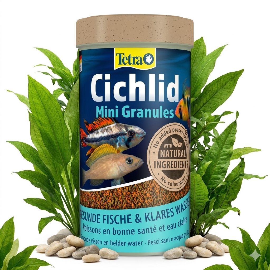 Tetra Cichlid Mini Granules - AS+
