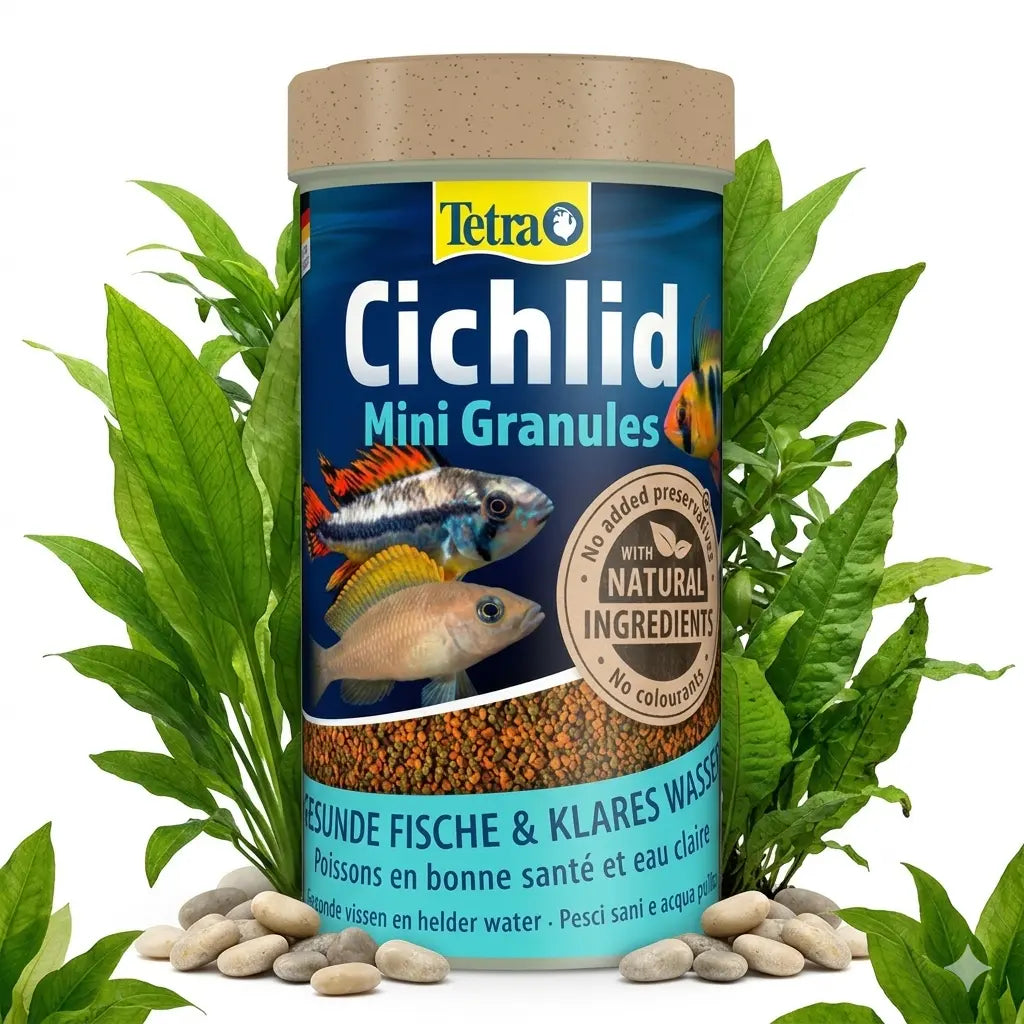Tetra Cichlid Mini Granules - AS+ AquaTimo