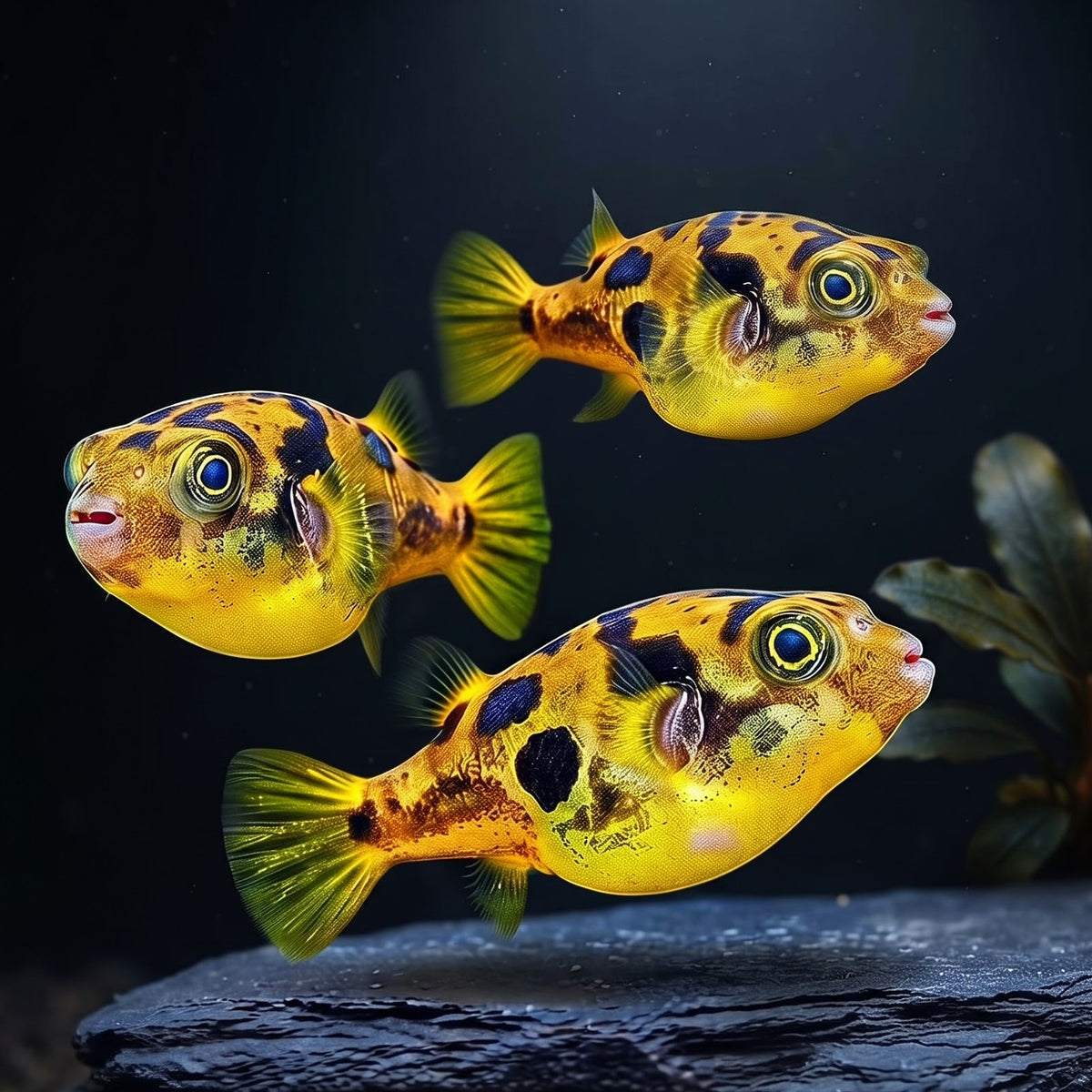 Erbsen-Kugelfisch – 💚 Carinotetraodon travancoricus