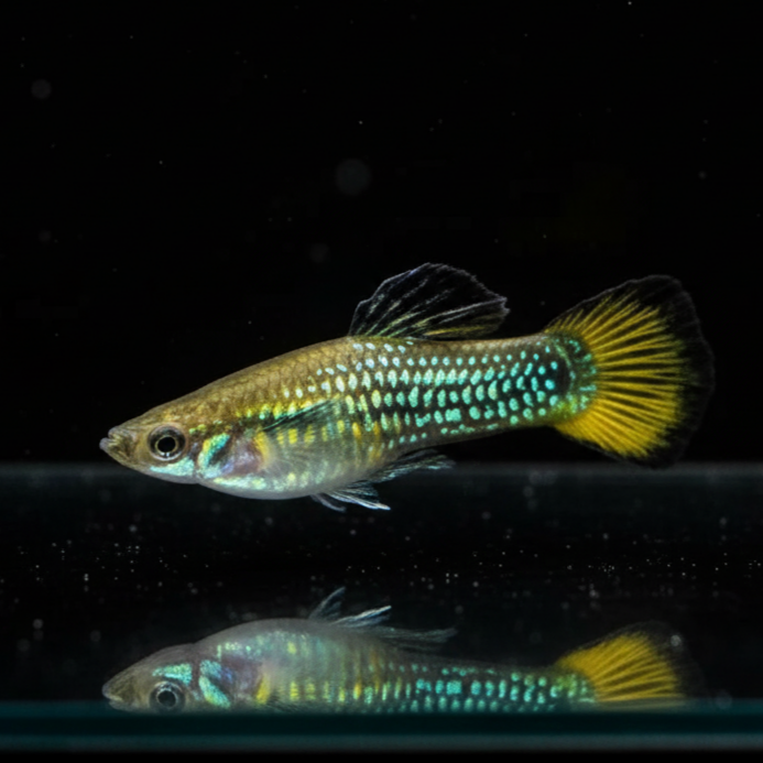 Kuba Kärpfling Perugia – Limia perugiae 🐠🌿