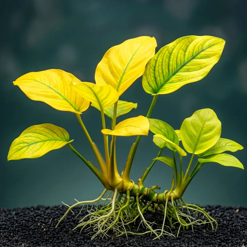 Anubias nana 'Gold' / Dennerle-Plants AquaTimo